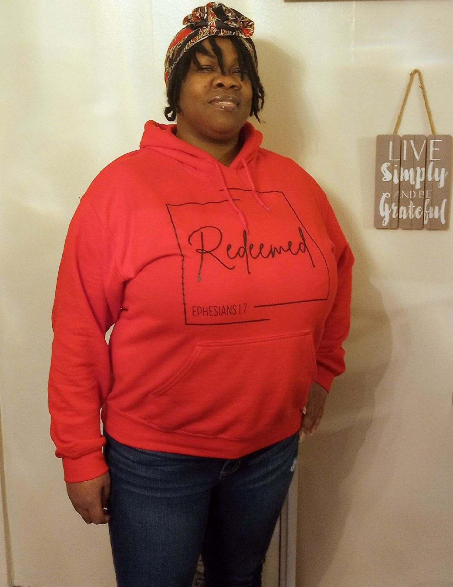 Redeemed hoodie
